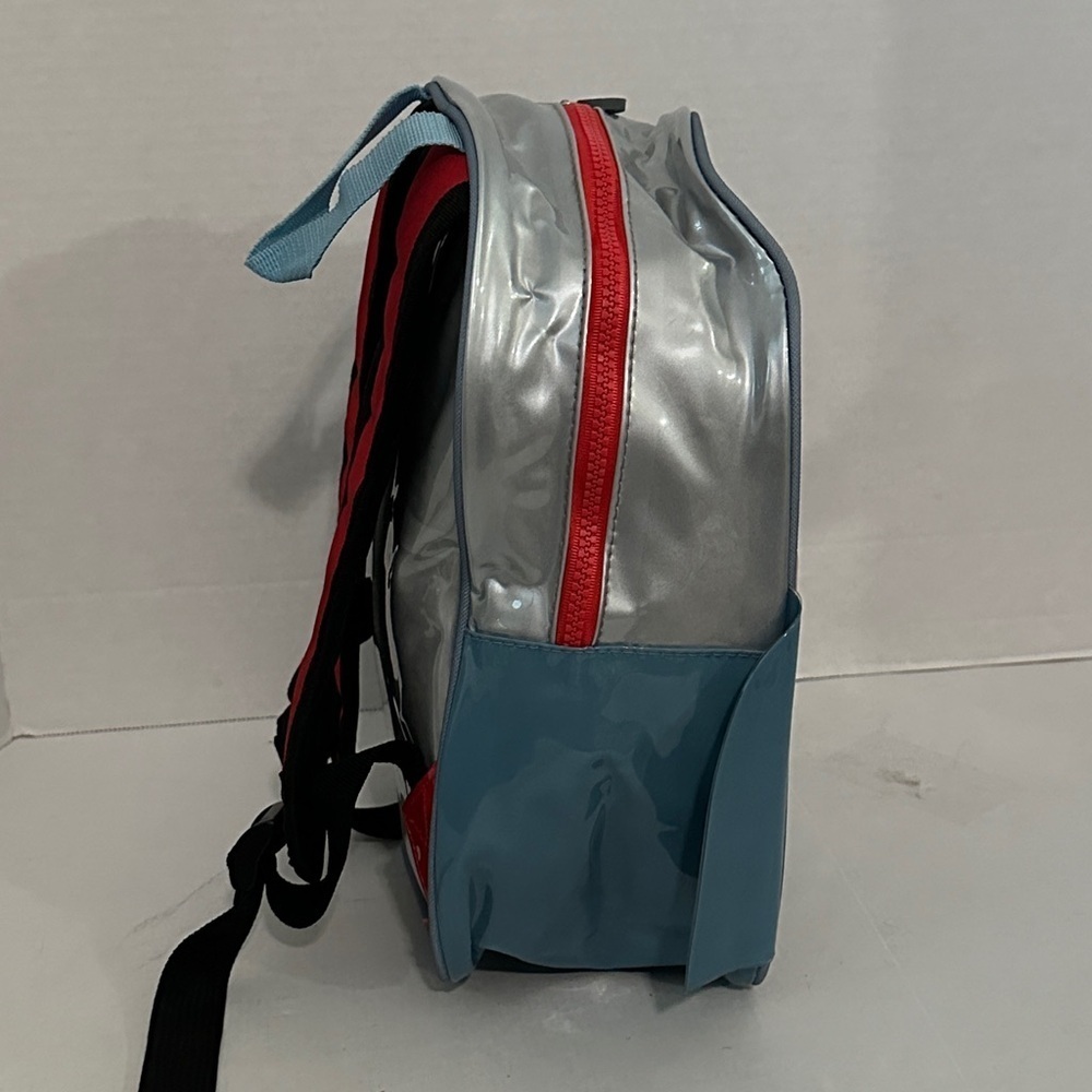 Baylis & Harding England Space Themed Silver Backpack EUC - Picture 3 of 12